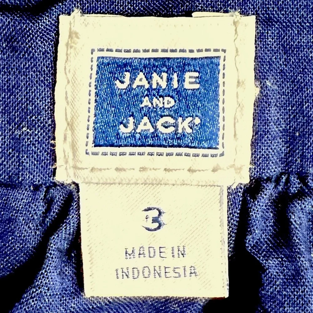 JANIE AND JACK | Navy Sailboat & Anchor Top Nautical Summer Vacation